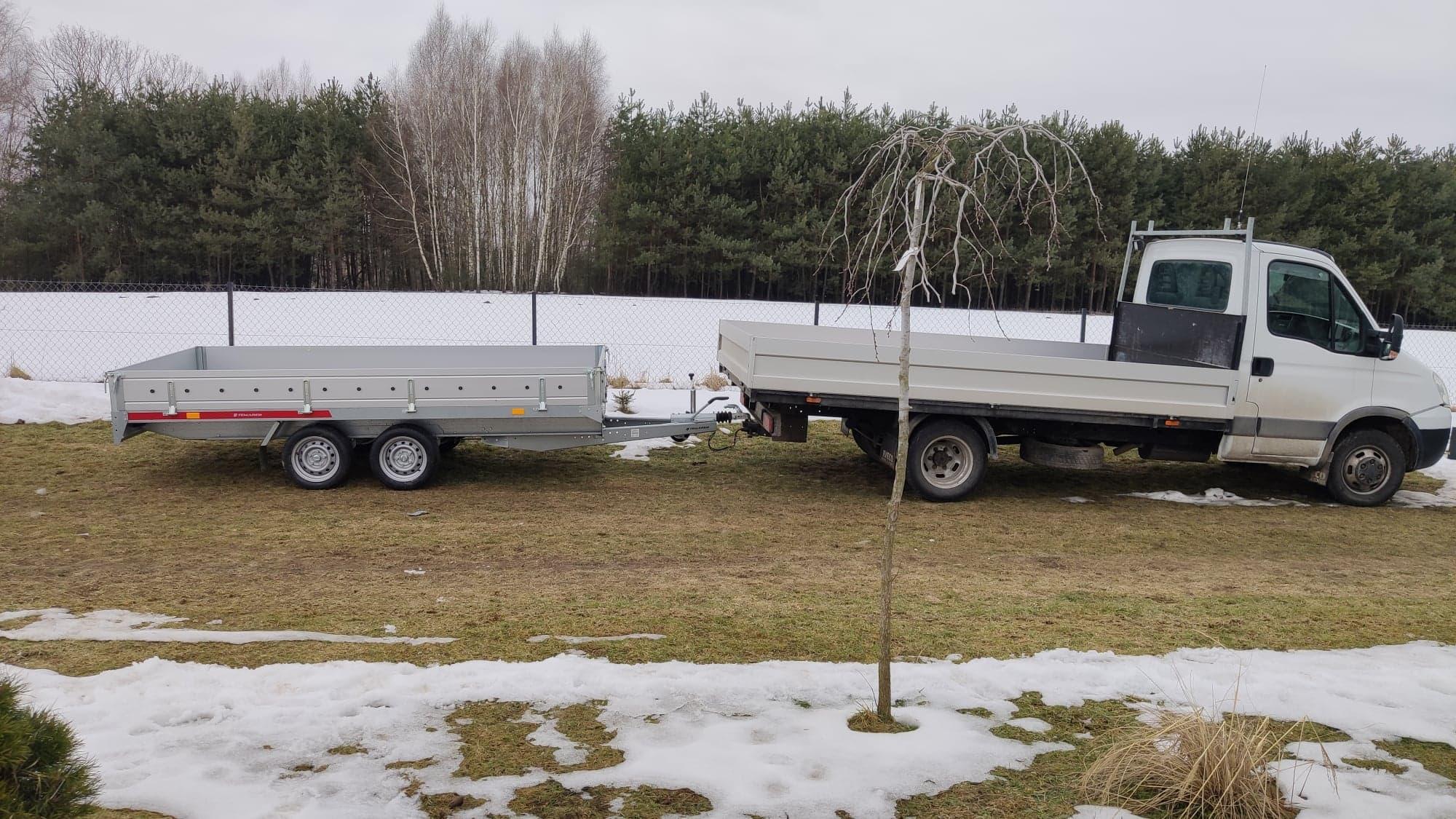 transport szalunków stropowych